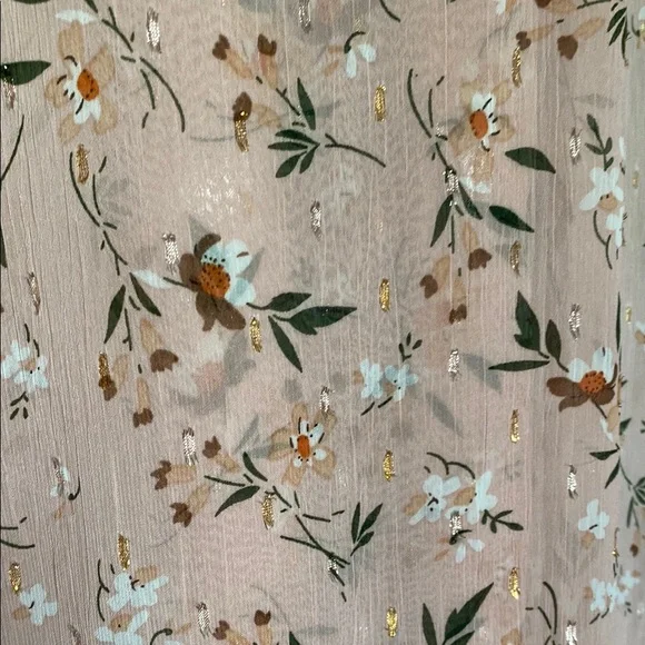 Charlie Paige Pink Floral Swim Coverup - Picture 3 of 6